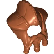 Hair and Beard, Spiked with Braided Beard and Ponytail