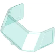 Glass for Windscreen 4 x 6 x 4 Cab with Hinge [Fits 45406]