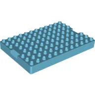 Duplo Brick 8 x 12 with 1 x 2 Indents on Ends (5931 Container Top)