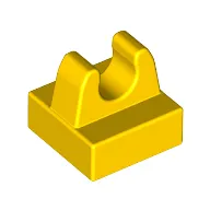 Tile Special 1 x 1 with Clip with Rounded Tips