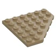 Wedge Plate 6 x 6 Cut Corner