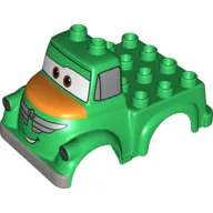 Duplo Truck Body with Chug Print