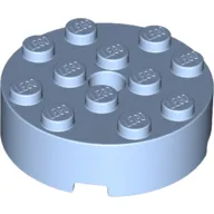 Brick Round 4 x 4 Centre Hole
