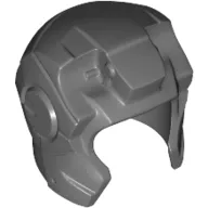 Helmet Space with Open Face Rounded, Top Hinge