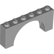 Brick Arch 1 x 6 x 2 - Very Thin Top without Reinforced Underside