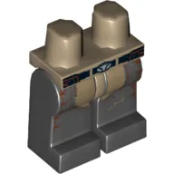 Hips and Black Legs with Steer Head Belt and Chaps Print