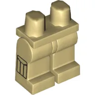 Hips and Tan Legs with Cargo Pockets Side Print