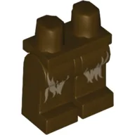 Hips and Dark Brown Legs with Dark Tan Fur Print (Chief Tarfful)