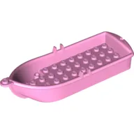 Boat / Rowing Boat 14 x 5 x 2 with Oarlocks [2 Hollow Inside Studs]