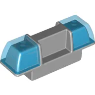 Duplo Siren / Flashing Light - Trans-Dark Blue