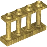 Fence Spindled 1 x 4 x 2 [4 Top Studs]