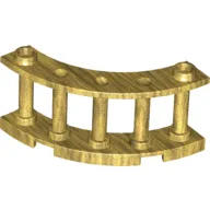 Fence Spindled 4 x 4 x 2 Quarter Round with 2 Studs