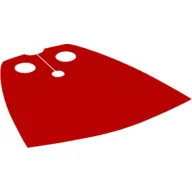 Neckwear Cape, Standard with Red Back [Traditional Starched Fabric]