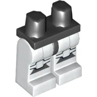 Hips and White Legs with Clone Trooper Armour Print