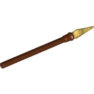 Weapon Pike / Spear Elaborate with Pearl Gold Tip