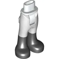 Minidoll Hips and Trousers with Back Pockets and Black Boots Print [Thick Hinge]