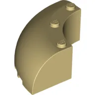 Brick Round Corner 6 x 6 x 2