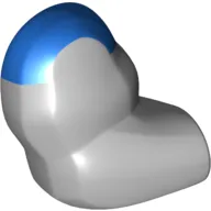 Bigfig Arm, Right with Blue Darkseid Print