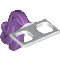 Minifig Hipwear Tail Unicorn Costume with Medium Lavender Tail Print