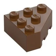 Brick Wedged 3 x 3 Cut Corner