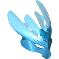 Large Figure Mask Protector with Marbled Trans-Dark Blue Pattern (Protector Mask of Water)