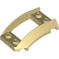 Wheel Arch, Curved Wedge 4 x 3 with 2 x 2 Opening and 4 Studs