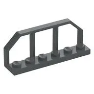 Plate Special 1 x 6 with Train Wagon End Fence