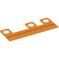 Hipwear Skirt, Long with Black Wavy Line Print [10mm]