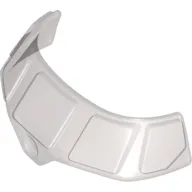 Glass for Aircraft Fuselage Curved Forward 6 x 10 Top with 5 Window Panes