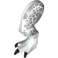 Animal Body Part, Dinosaur, Indominus Rex Leg, Left, with Pin, Light Bluish Gray Scales Print