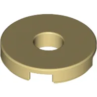 Tile Round 2 x 2 with Hole