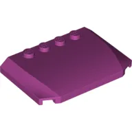 Slope Curved 4 x 6 x 2/3 Triple Curved with 4 Studs