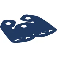 Neckwear Cape, Short, Curved Bottom, 3 Top Holes and Heart Shaped Holes