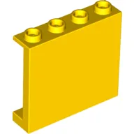 Panel 1 x 4 x 3 [Side Supports / Hollow Studs]