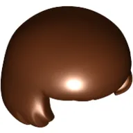 Hair Smooth with Slight Curls at Front