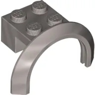 Wheel Arch, Mudguard 4 x 2 1/2 x 2 with 2 x 2 Plate