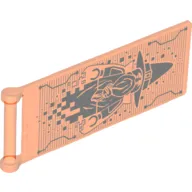 Flag 7 x 3 with Rod with Merlok Hologram Print