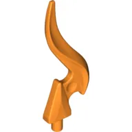 Wave / Flame Rounded Single with Pin