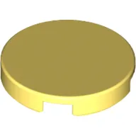 Tile Round 2 x 2 with Bottom Stud Holder