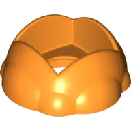 Duplo Round Rock / Bush / Space Crater 4 x 4 x 1.5 with 2 x 2 Hole