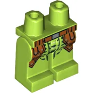 Hips and Lime Legs with Dark Green Scales and Medium Nougat Belt and Leg Armor Pattern