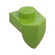 Plate Special 1 x 1 with Vertical Tooth