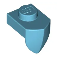 Plate Special 1 x 1 with Vertical Tooth