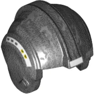 Helmet Rebel Pilot, Center Ridge with Sand Blue Stripes Print