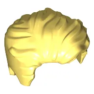 Hair Swept Left Tousled [Plain]