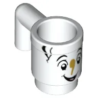 Equipment Cup / Mug with Crack and Face Print (Chip)