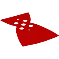 Neckwear Cape, Rounded Bottom and Straight Collar [Plain]