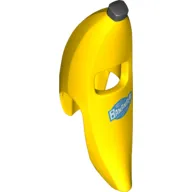 Costume Banana Suit with Blue Label Print