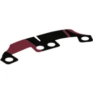 Hipwear Skirt, Hakama with Dark Red Stripes Print