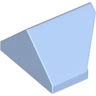 Slope 45° 2 x 1 Double / Inverted with Bottom Stud Holder
